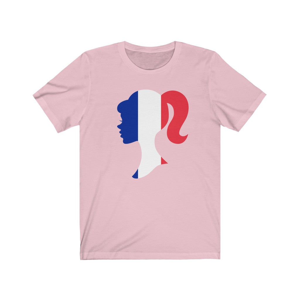 France Girl Flag Premium Tee - Unisex