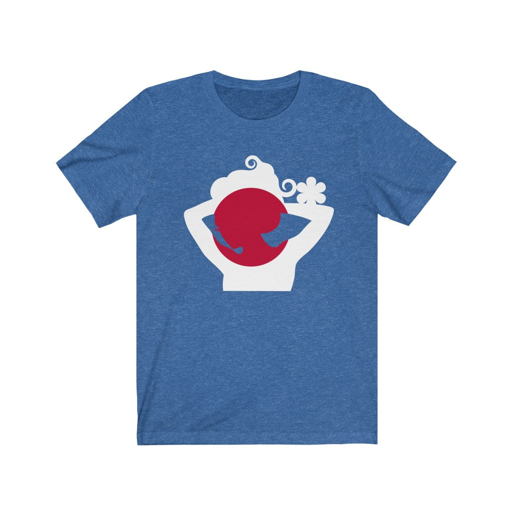 Japan Lady Flag Premium Tee - Unisex