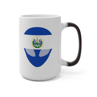 El Salvador Republic Alien Color Changing Mug