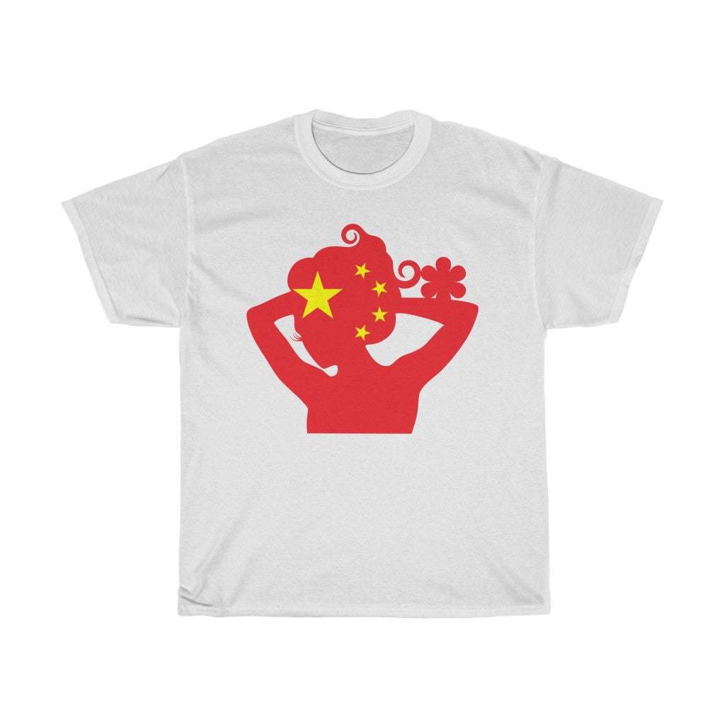 China Lady Flag Standard Tee - Unisex
