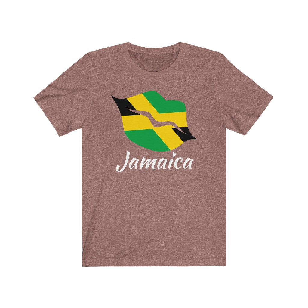 Jamaica Lips Flag Premium Tee 2 - Unisex