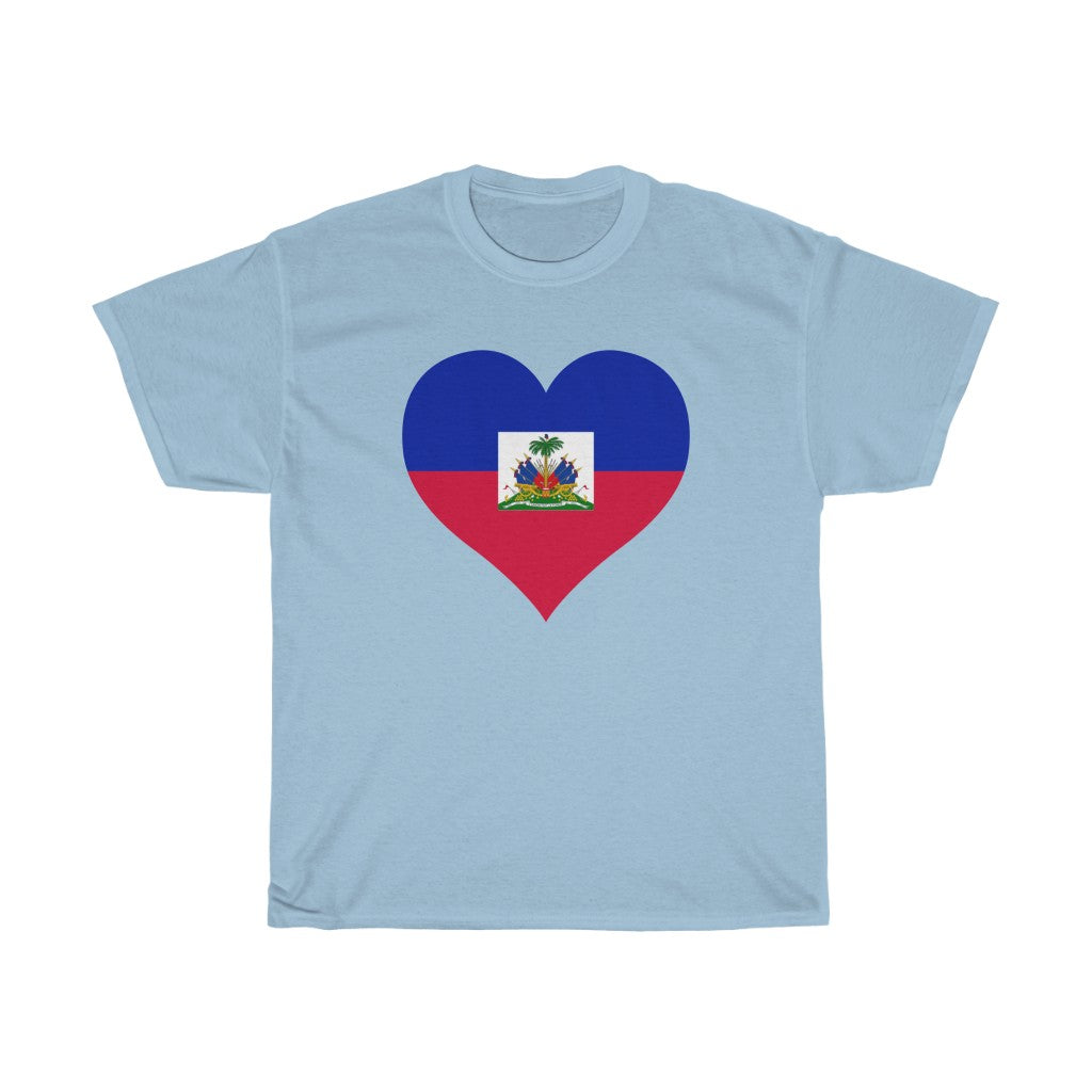 Haiti Heart Flag Standard Tee - Unisex