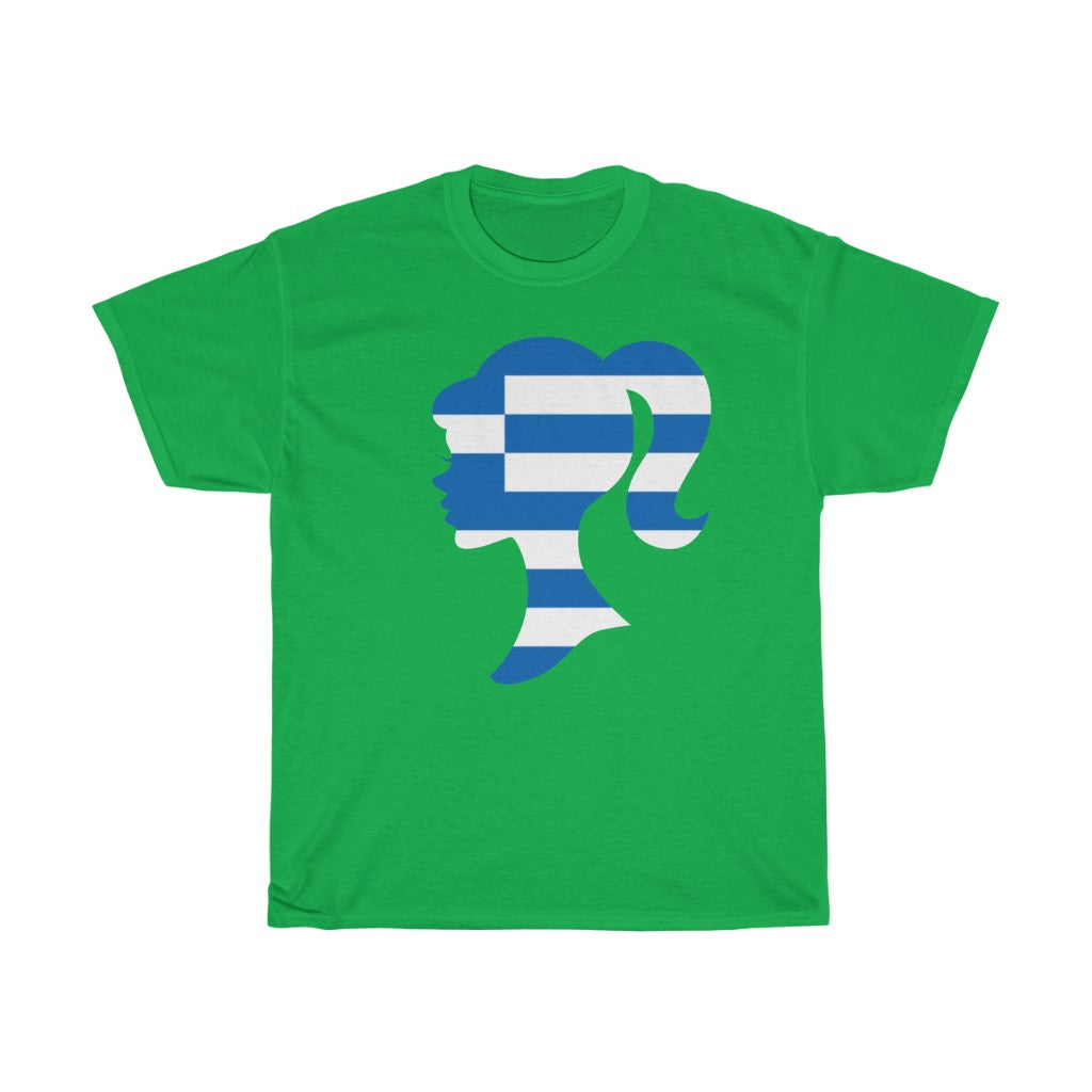 Greece Girl Flag Standard Tee - Unisex