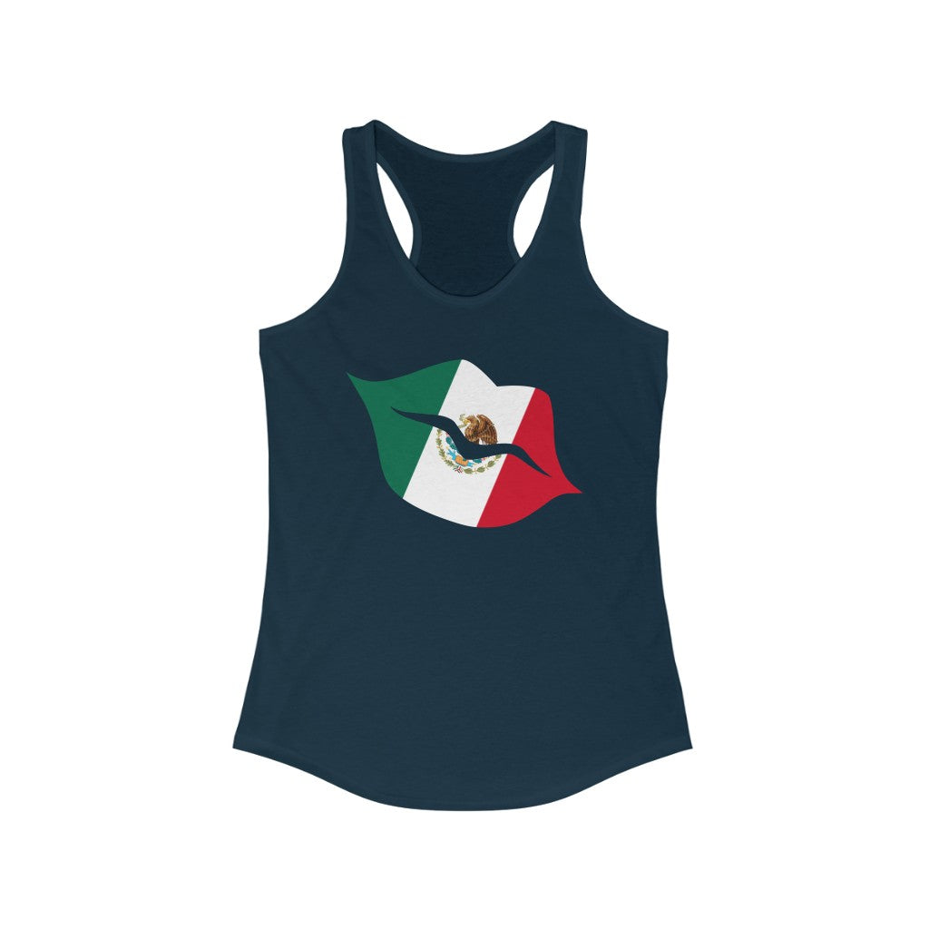 Mexico Lips Flag Tank - Women