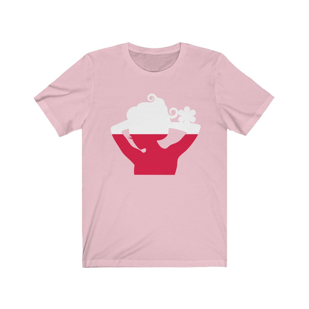 Poland Lady Flag Premium Tee - Unisex