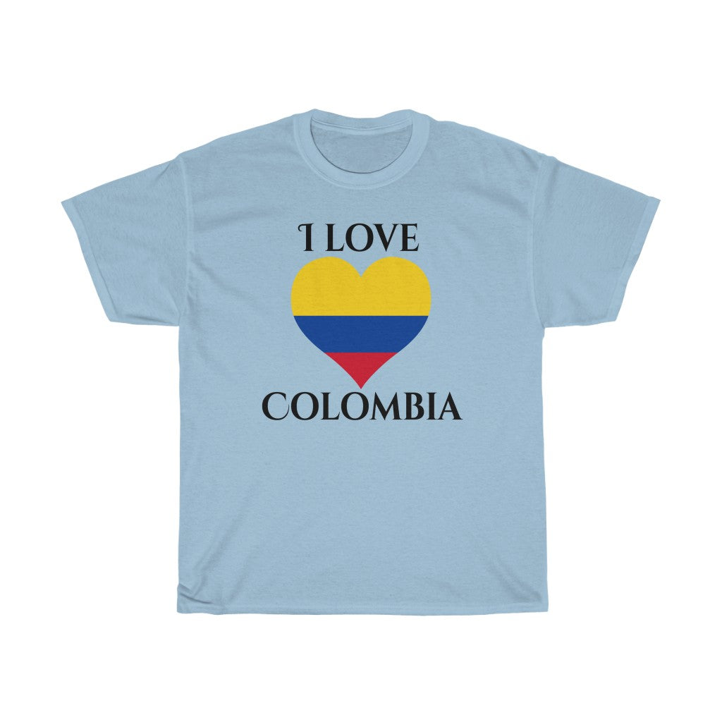 Colombia Heart Flag Standard Tee 1 - Unisex