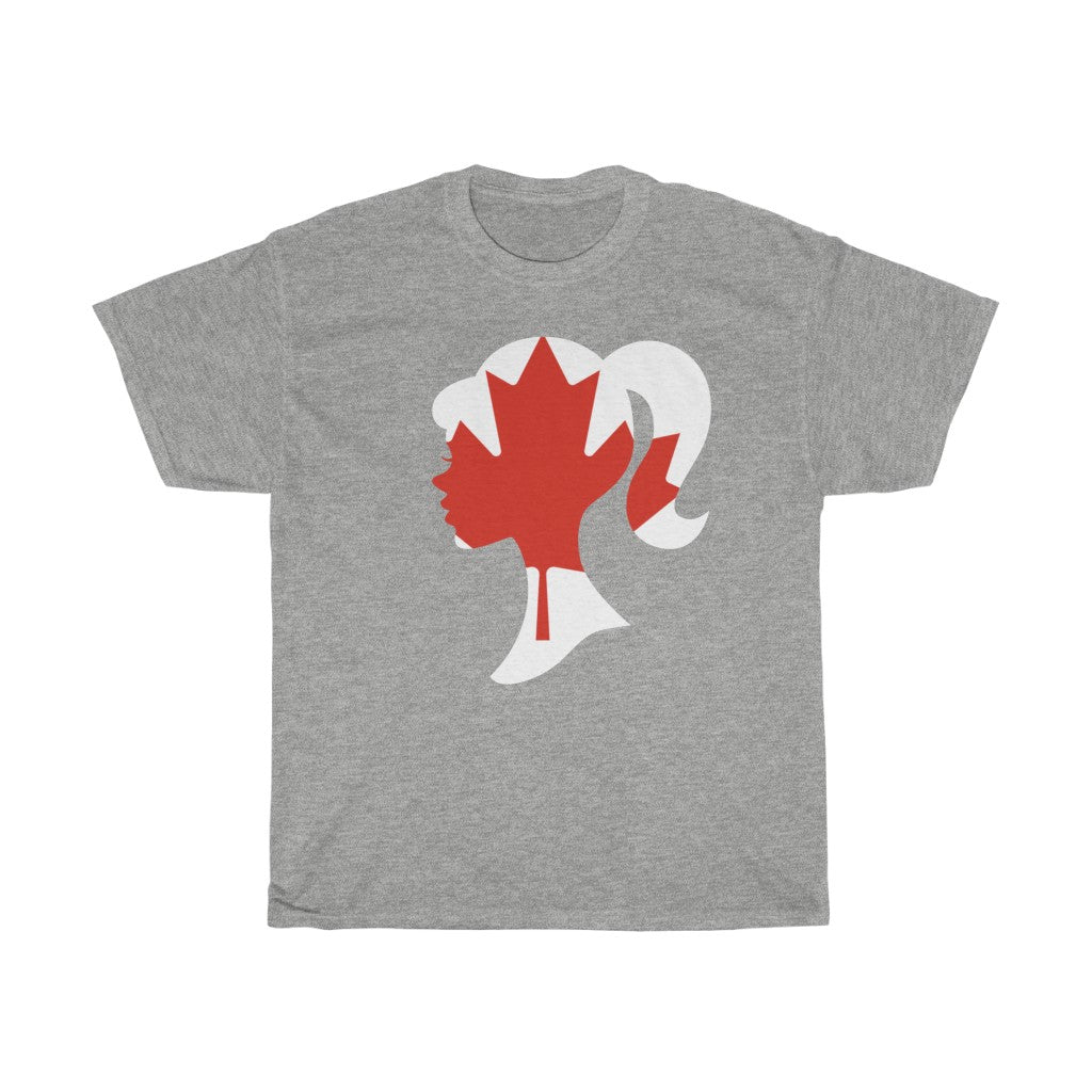 Canada Girl Flag Standard Tee - Unisex