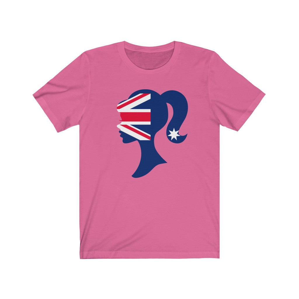 Australia Girl Flag Premium Tee - Unisex