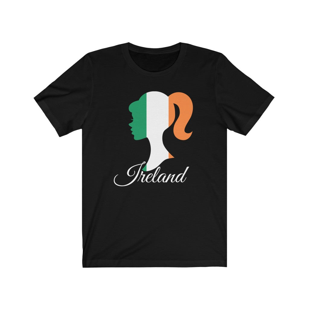 Ireland Girl Flag Premium Tee 2 - Unisex