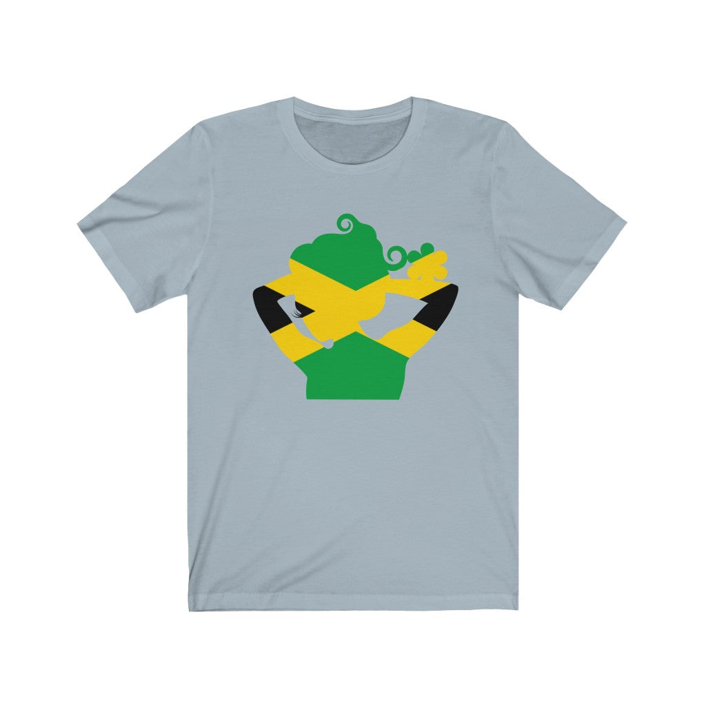 Jamaica Lady Flag Premium Tee - Unisex