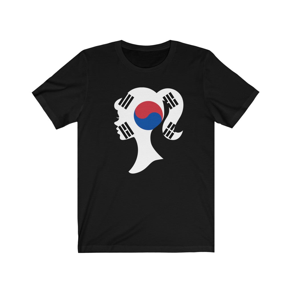 South Korea Girl Flag Premium Tee - Unisex