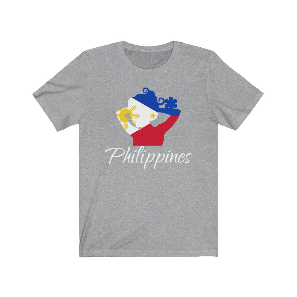 Philippines Lady Flag Premium Tee 2 - Unisex