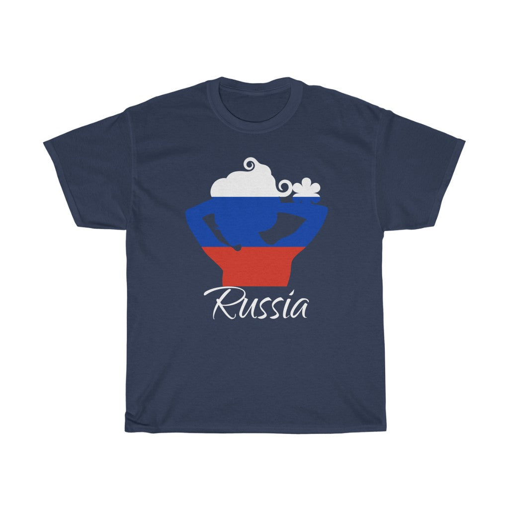 Russia Lady Flag Standard Tee 2 - Unisex