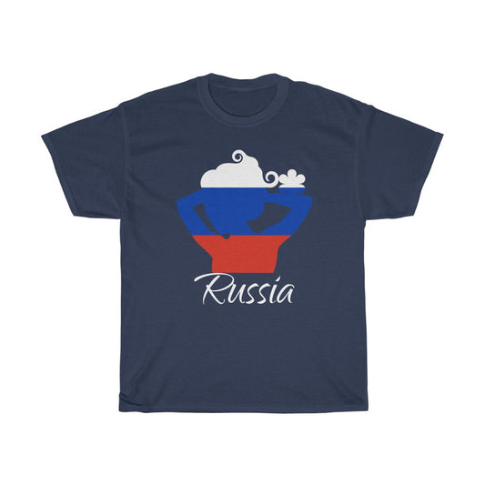 Russia Lady Flag Standard Tee 2 - Unisex
