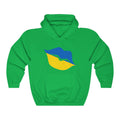Ukraine Lips Flag Hoodie Sweatshirt - Unisex