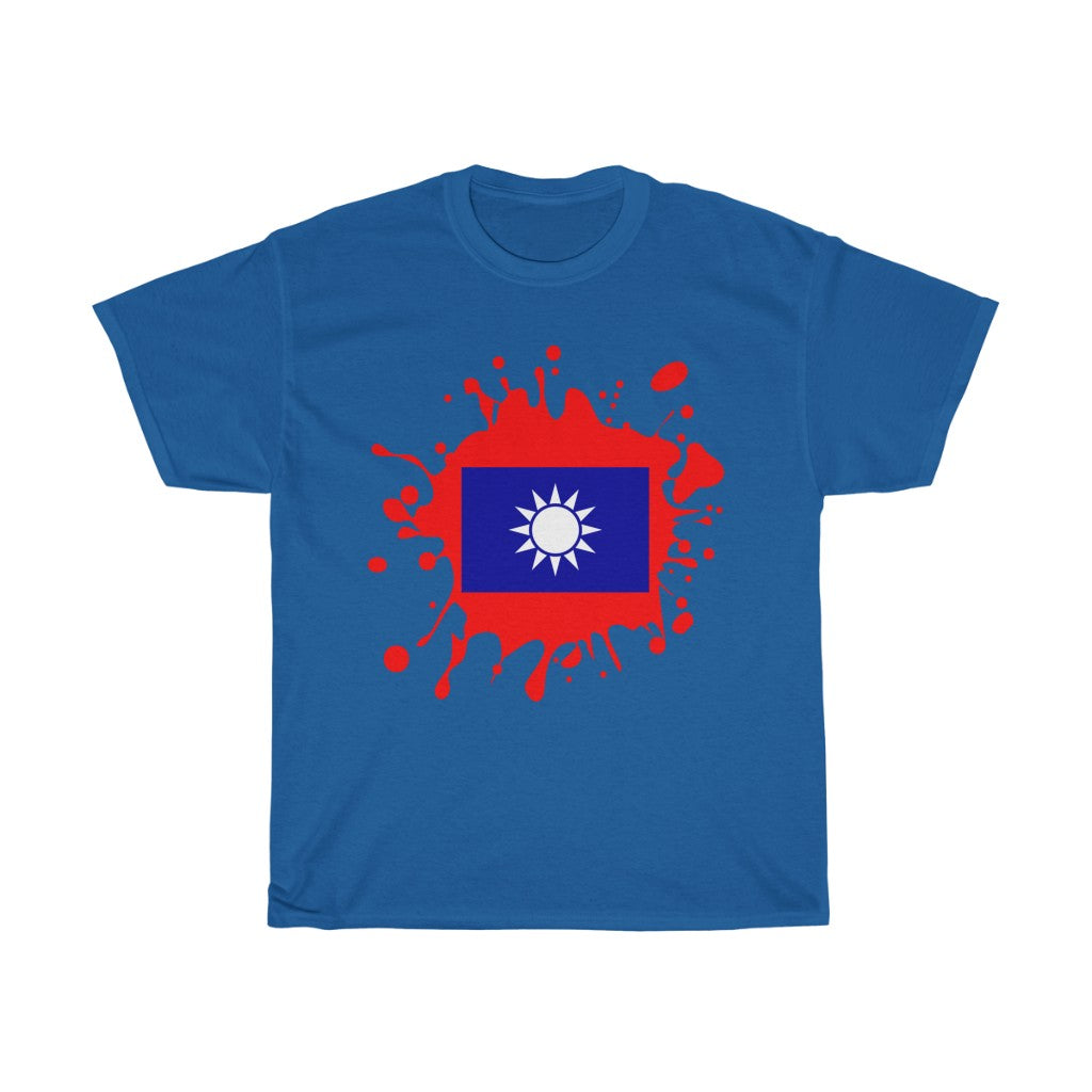 Republic of China (Taiwan) Splat Flag Standard Tee - Unisex