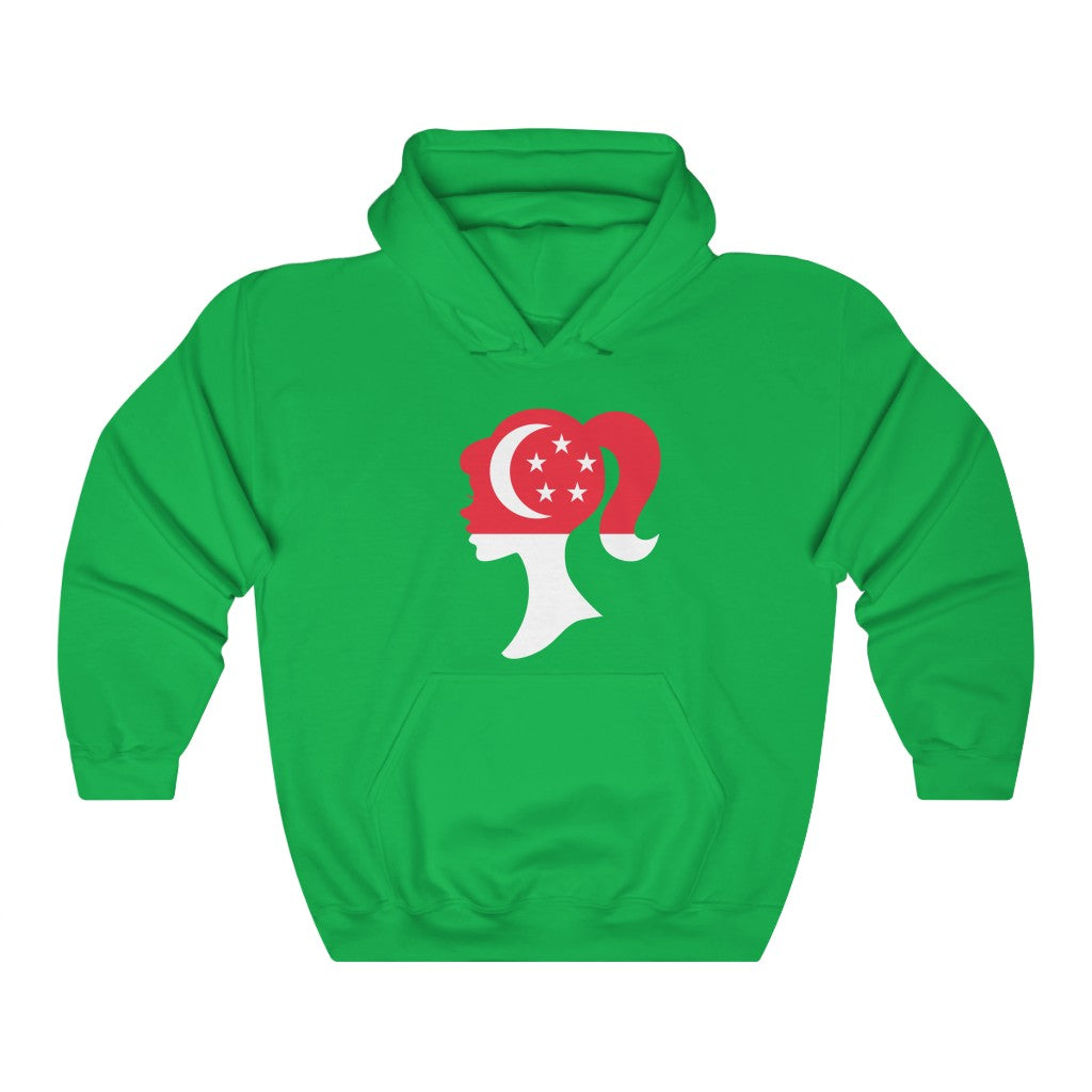 Singapore Girl Flag Hoodie Sweatshirt - Unisex