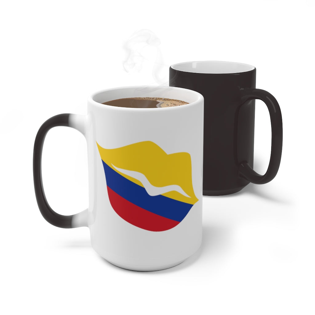 Colombia Lips Color Changing Mug