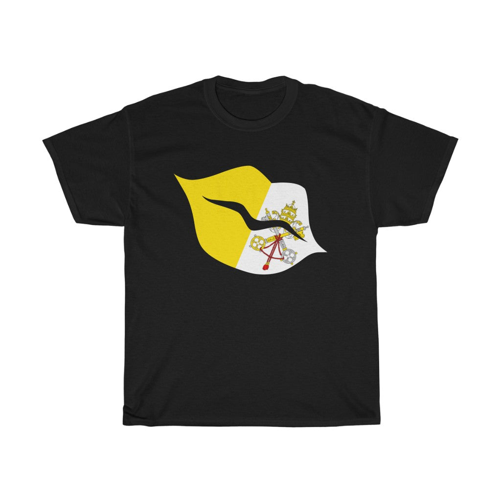 Holy See Lips Flag Standard Tee - Unisex