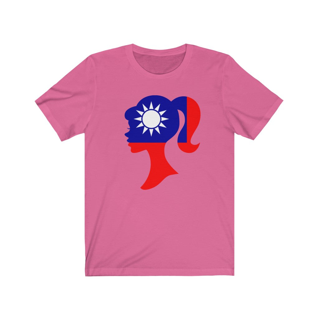 Republic of China - Taiwan Girl Flag Premium Tee - Unisex