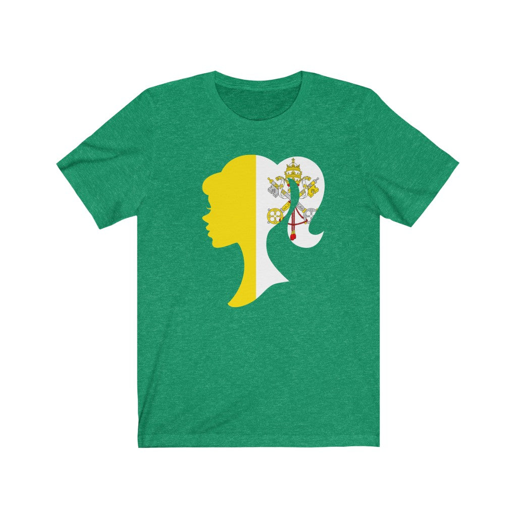 Holy See Girl Flag Premium Tee - Unisex