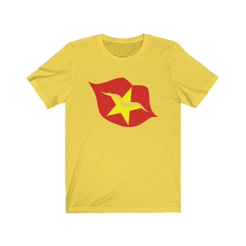 Vietnam Lips Flag Premium Tee - Unisex