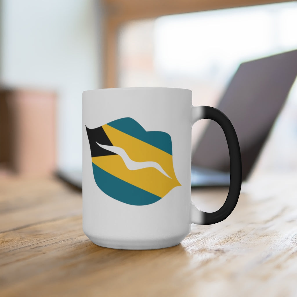 Bahamas Lips Color Changing Mug