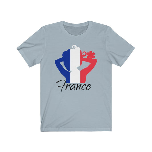 France Lady Flag Premium Tee 1 - Unisex