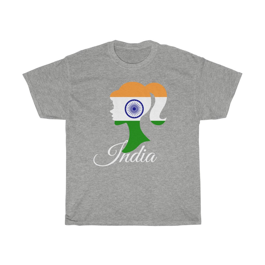 India Girl Flag Standard Tee 2 - Unisex