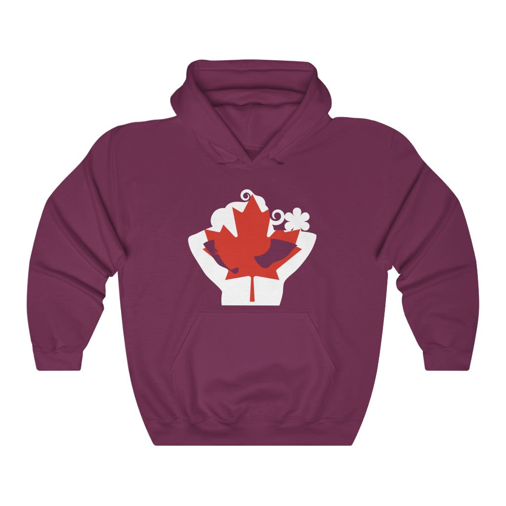 Canada Lady Flag Hoodie Sweatshirt - Unisex
