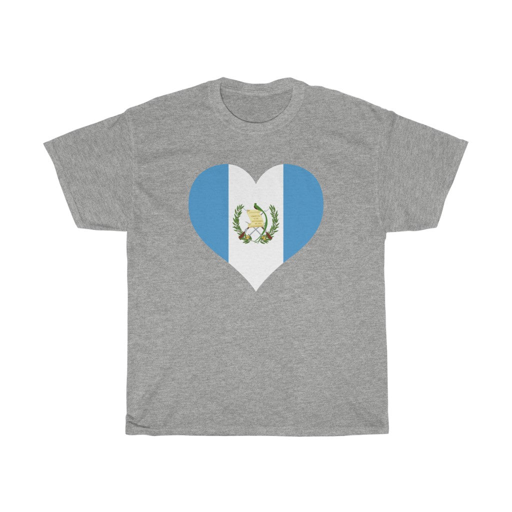 Guatemala Heart Flag Standard Tee - Unisex