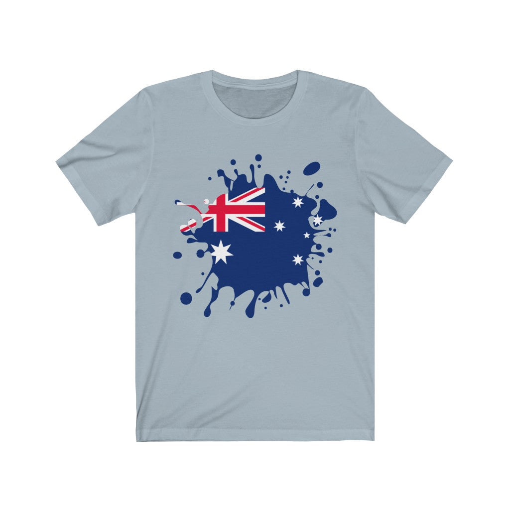 Australia Splat Flag Premium Tee - Unisex