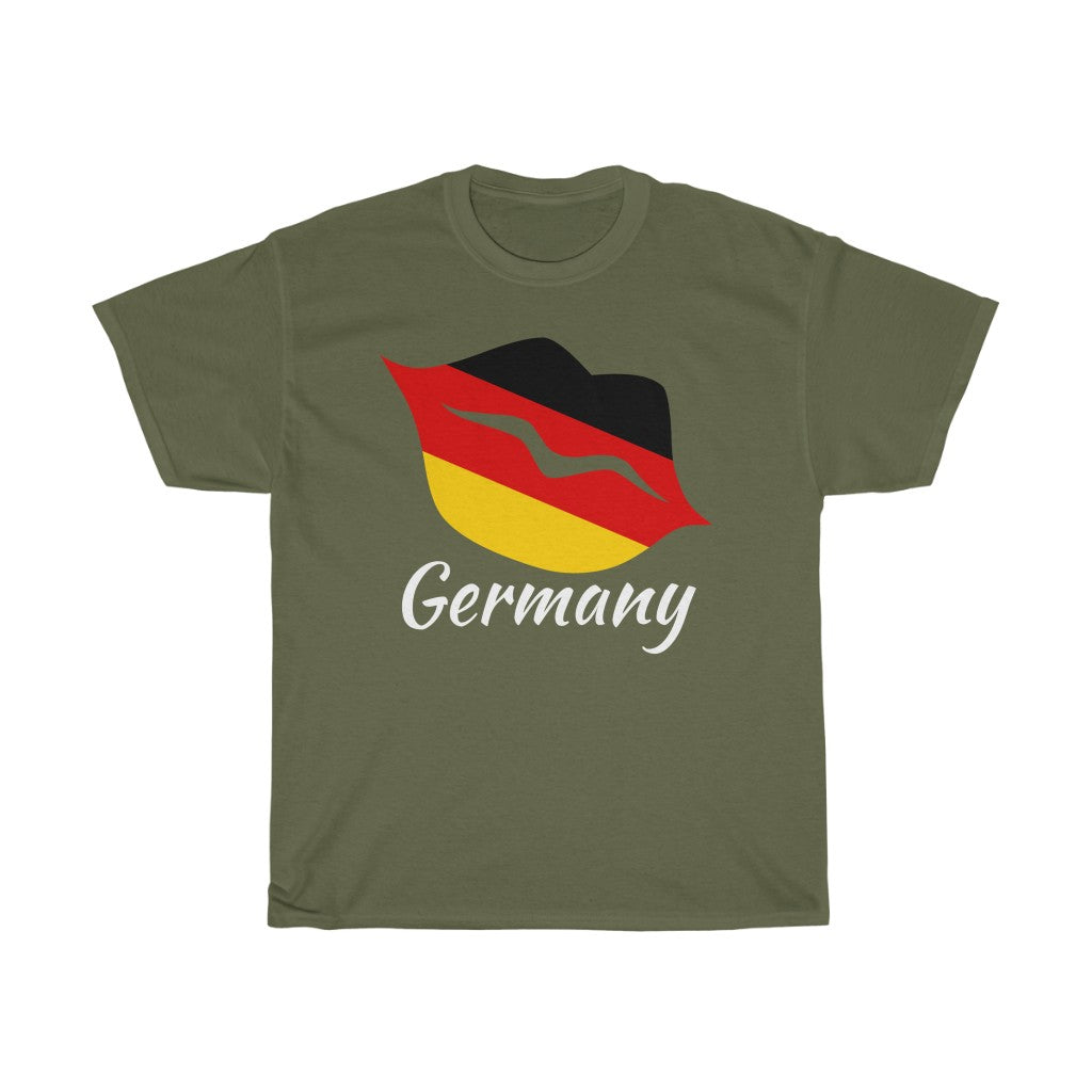 Germany Lips Flag Standard Tee 2 - Unisex