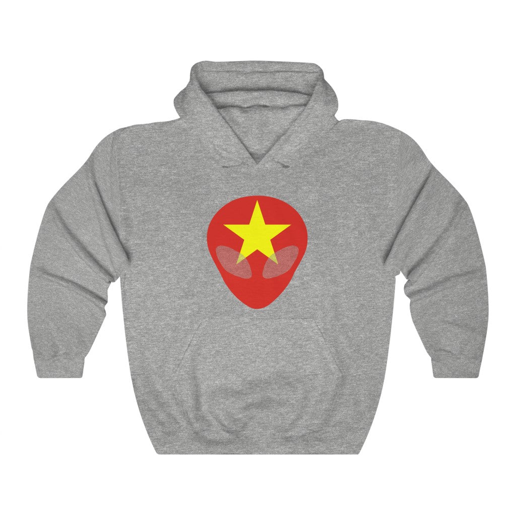 Vietnam Alien Flag Hoodie Sweatshirt - Unisex