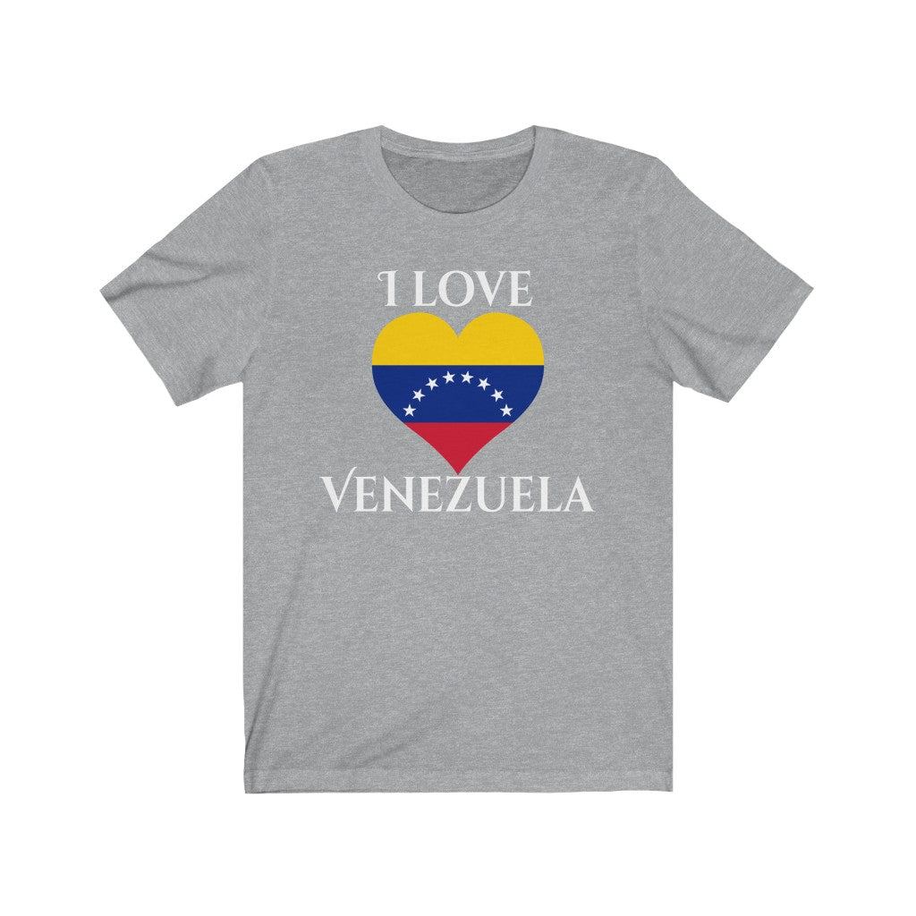 Venezuela Heart Flag Premium Tee 2 - Unisex