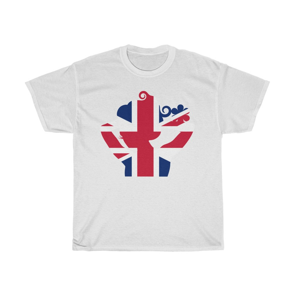 United Kingdom Lady Flag Standard Tee - Unisex