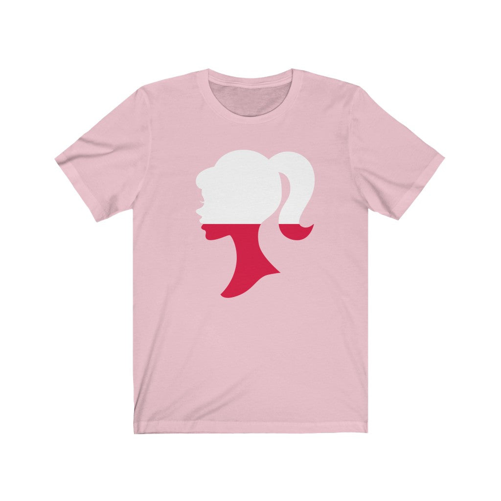 Poland Girl Flag Premium Tee - Unisex