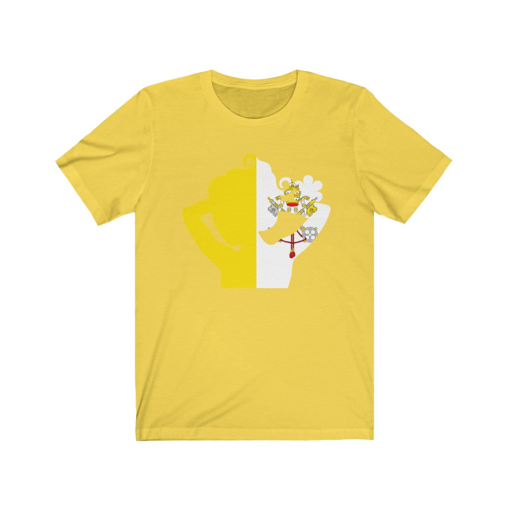 Holy See Lady Flag Premium Tee - Unisex