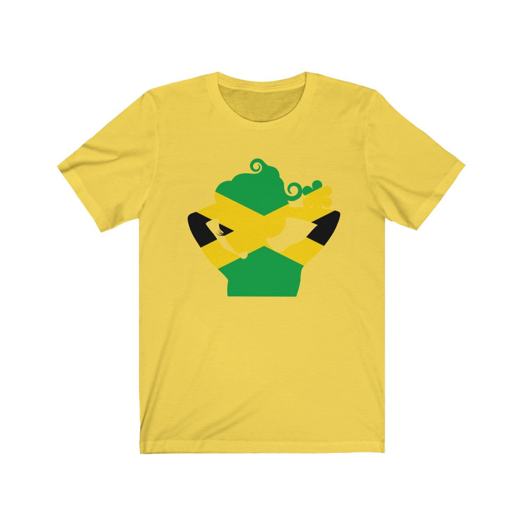 Jamaica Lady Flag Premium Tee - Unisex