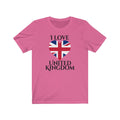 United Kingdom Heart Flag Premium Tee 1 - Unisex