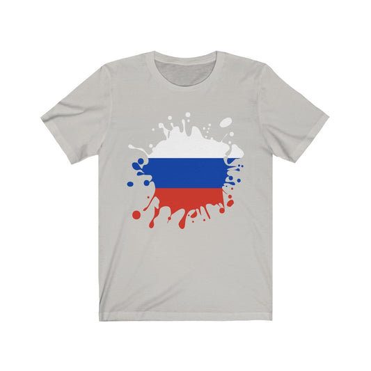 Russia Splat Flag Premium Tee - Unisex