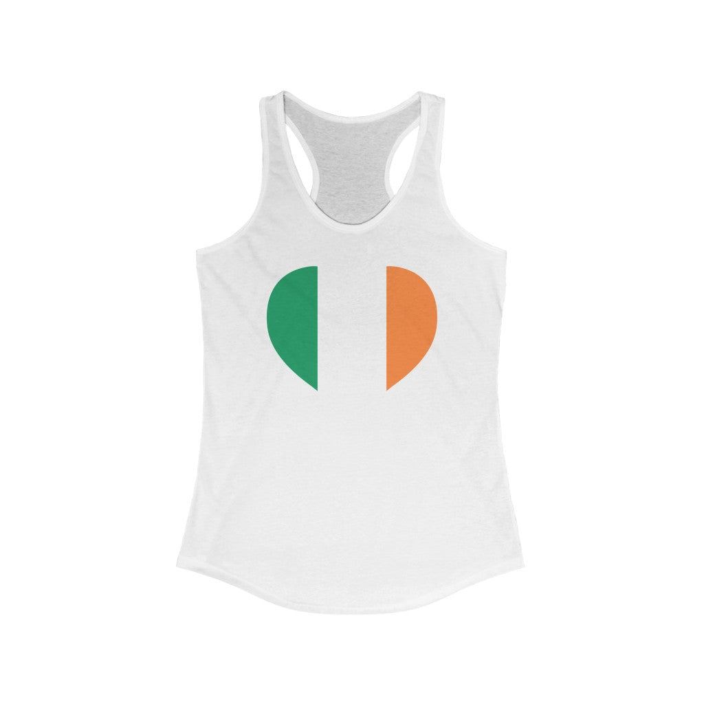 Ireland Heart Flag Tank - Women
