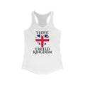 United Kingdom Heart Flag Tank 1 - Women