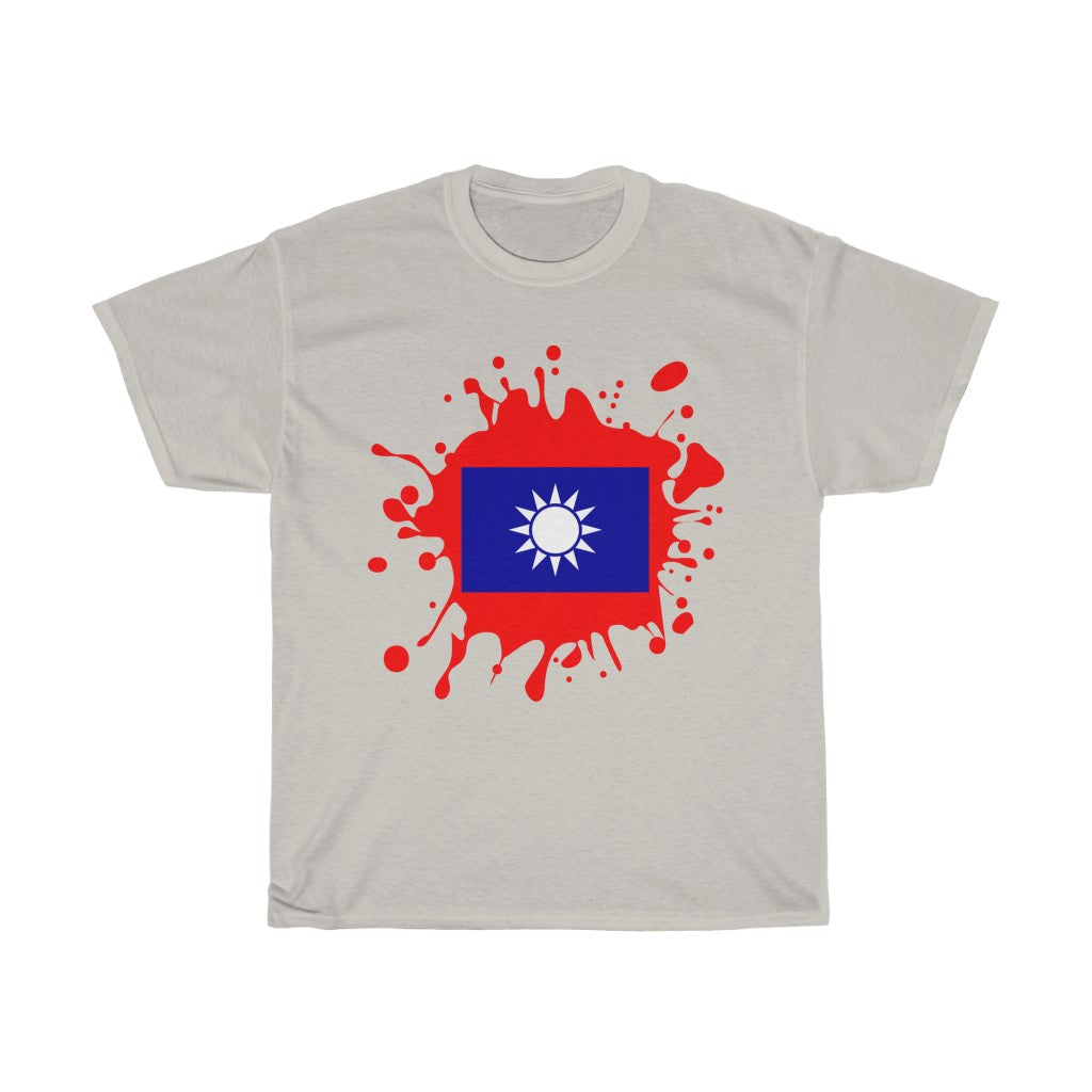 Republic of China (Taiwan) Splat Flag Standard Tee - Unisex