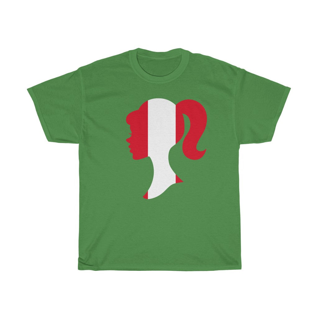 Peru Girl Flag Standard Tee - Unisex