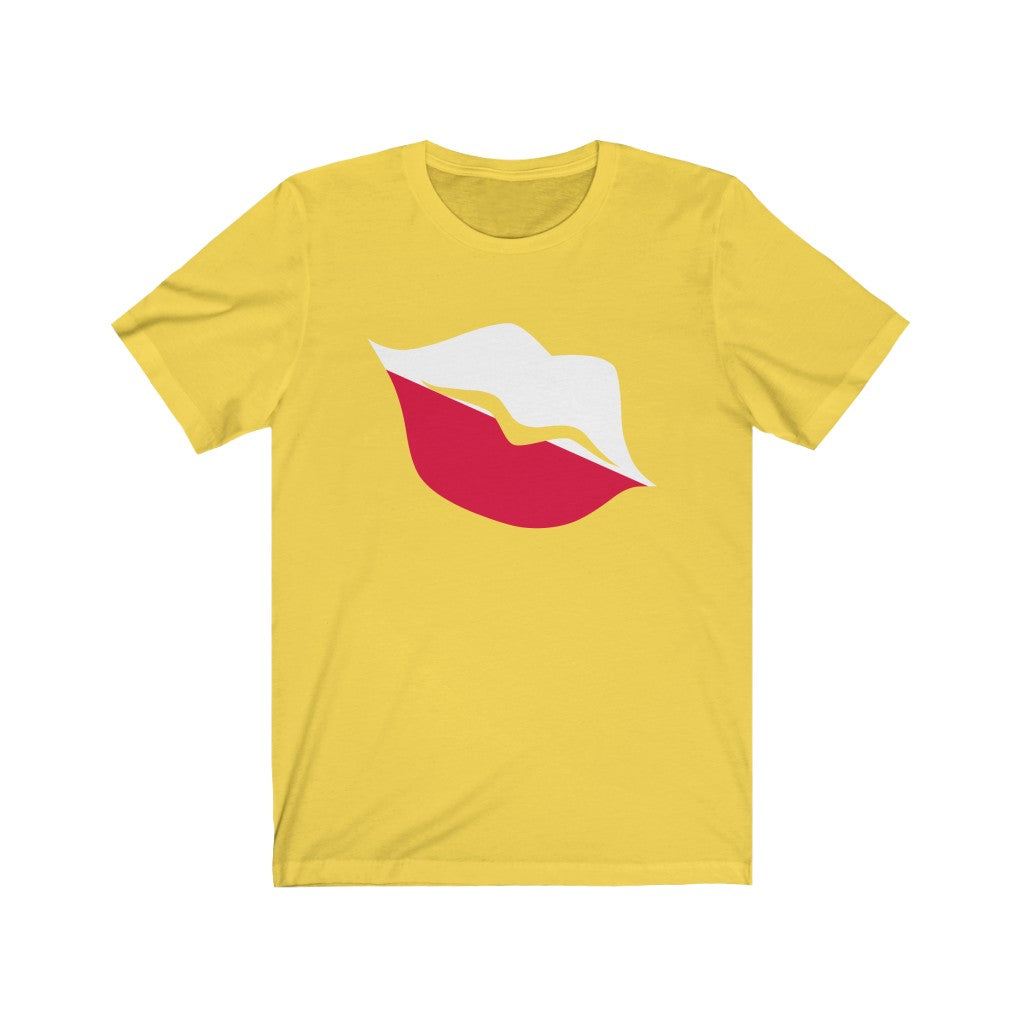 Poland Lips Flag Premium Tee - Unisex