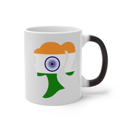 India Girl Color Changing Mug