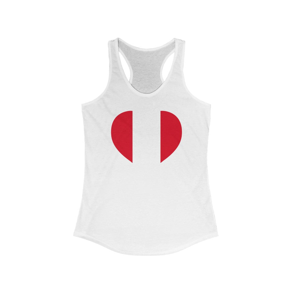 Peru Heart Flag Tank - Women