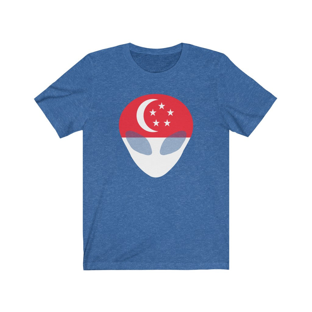 Singapore Alien Flag Premium Tee - Unisex