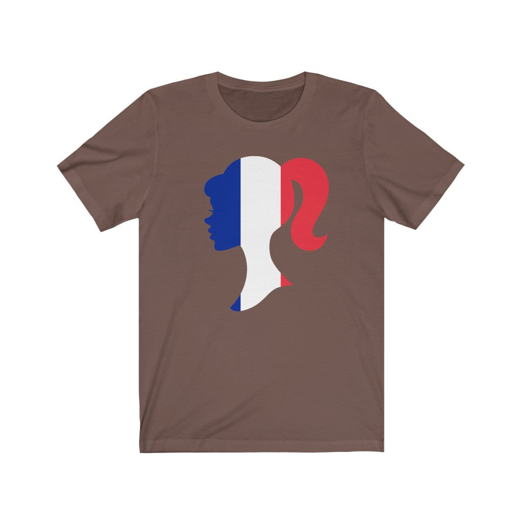 France Girl Flag Premium Tee - Unisex